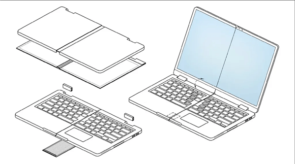 瞬间将音量降低4倍！三星新款折叠屏笔记本专利曝光