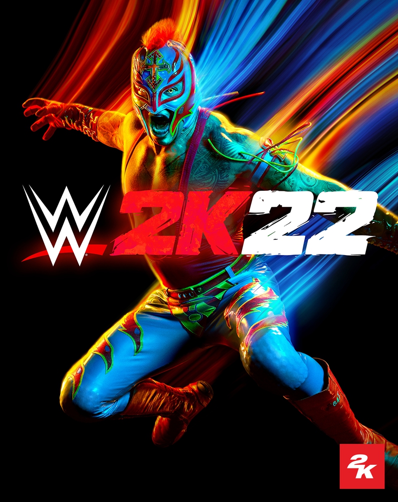 「不同凡响」的《WWE  2K22》请来制霸空中的超级巨星Rey  Mysterio担任封面人物