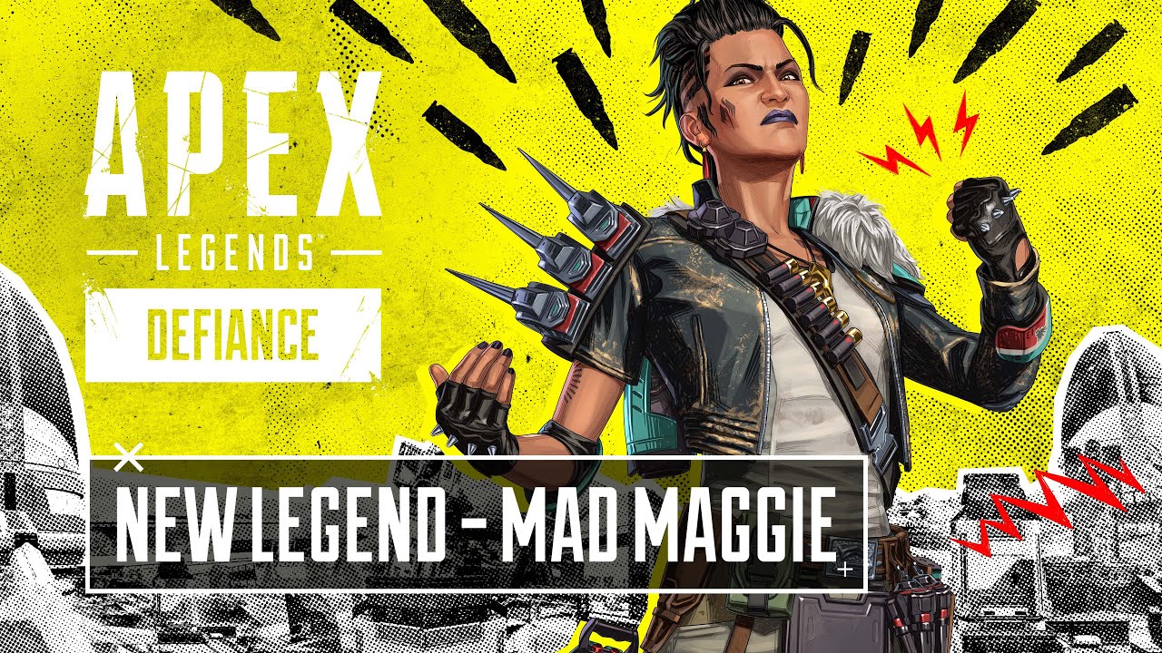 《Apex英雄》发布新英雄“Mad  Maggie”技能介绍视频。