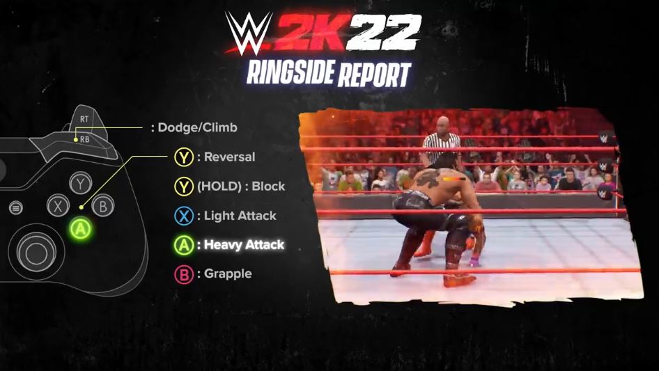 《WWE  2K22》发布“擂台报道” 游戏性深度揭秘